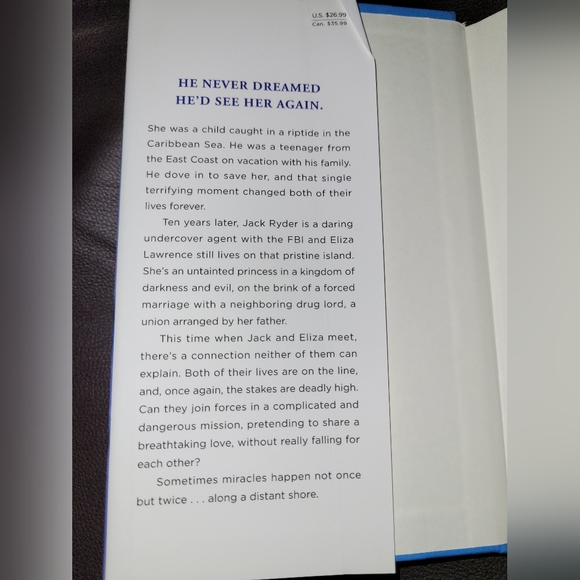 "A Distant Shore" Karen Kingsbury Inspirational Fiction Hardcover 2021 Novel - Picture 3 of 4